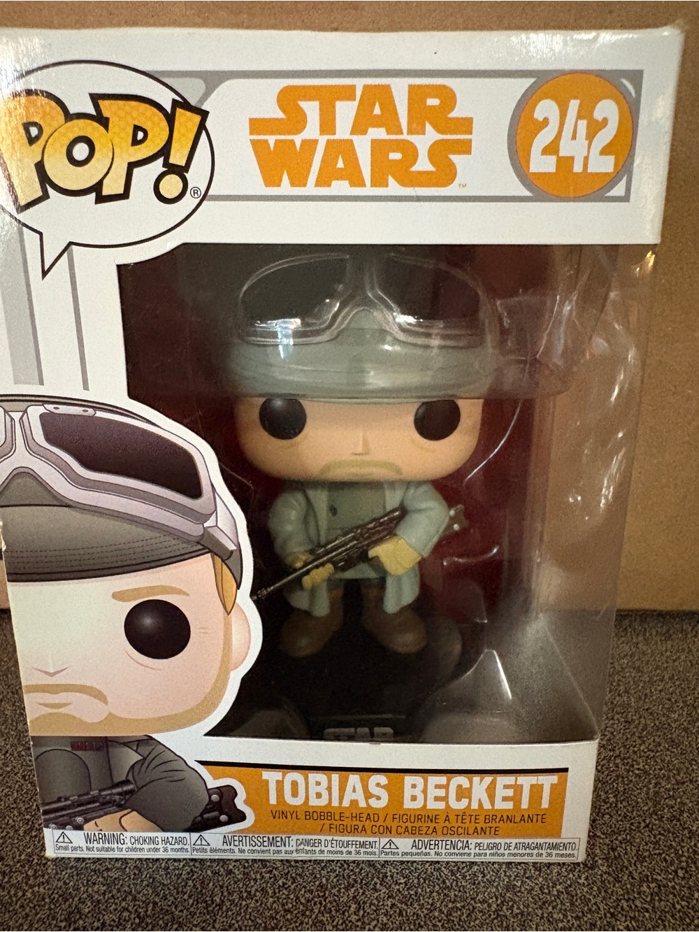 Star Wars Funko Tobias Beckett Vinyl Figure -